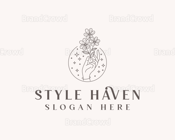 Artisanal Floral Decorator Logo