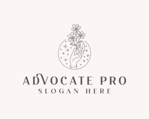 Beauty - Artisanal Floral Decorator logo design