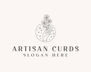 Artisanal Floral Decorator logo design