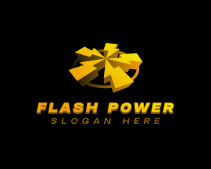 Lightning Power Charge logo design