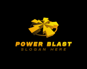 Lightning Power Charge logo design