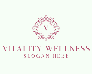 Floral Garden Spa logo design