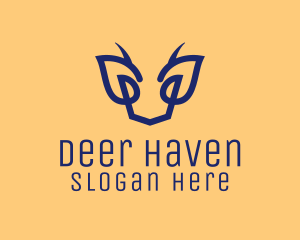 Wild Deer Animal logo design