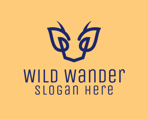 Wild Deer Animal logo design