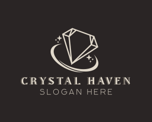 Diamond Gemstone Jewelry logo design