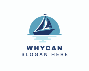 Sailing Sea Yacht  Logo