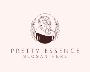 Pretty - Pretty Woman Model logo design