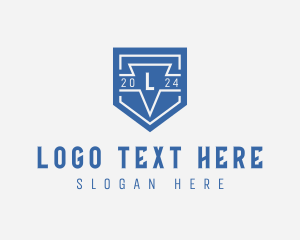 Lettermark - Generic Company Shield logo design