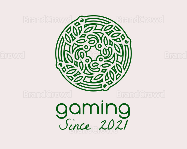 Celtic Garden Ornament Logo