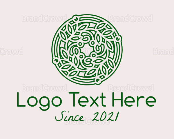 Celtic Garden Ornament Logo