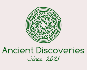 Celtic Garden Ornament logo design