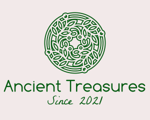 Celtic Garden Ornament logo design