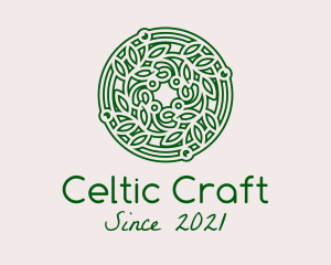 Gaelic - Celtic Garden Ornament logo design