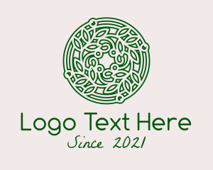 Ancient - Celtic Garden Ornament logo design