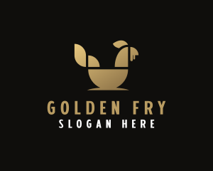 Golden Chicken Cuisine logo design