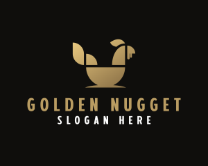 Golden Chicken Cuisine logo design