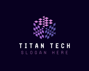 Cube Tech Consultant logo design