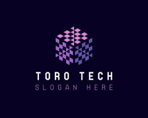 Cube Tech Consultant logo design