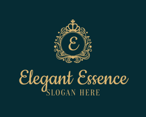 Exquisite - Royal Crown Ornament logo design