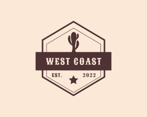 Western Cactus Bar logo design