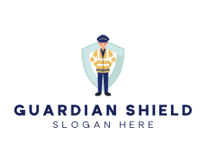 Policeman - Security Police Officer logo design