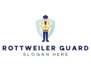 Security Police Officer logo design