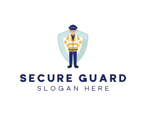 Security Police Officer logo design