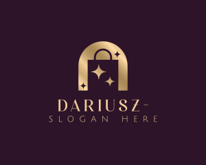 Luxury Shopping Bag Logo