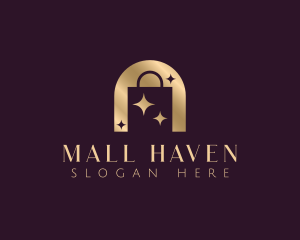 Luxury Shopping Bag logo design