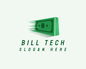 Bill - Fast Dollar Bill logo design