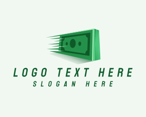 Fast Dollar Bill Logo