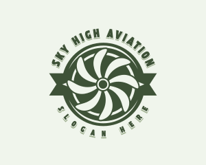 Propeller Aviation Mechanic logo design