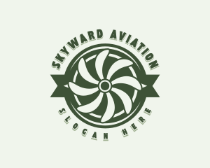 Propeller Aviation Mechanic logo design