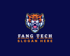 Fang - Beast Tiger Gaming logo design