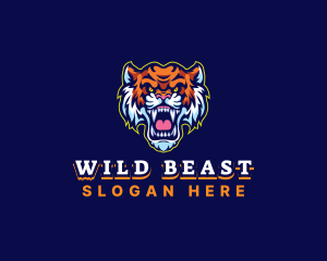 Beast Tiger Gaming logo design