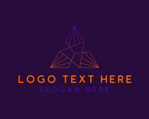 Developer - Pyramid Tech Company logo design