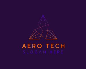 Pyramid Tech Company logo design