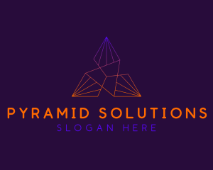 Pyramid - Pyramid Tech Company logo design