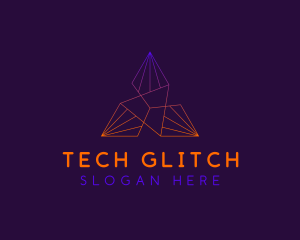 Pyramid Tech Company logo design