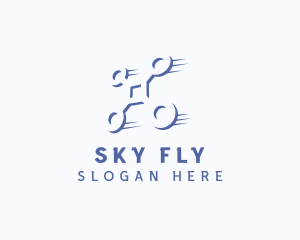 Quadcopter - Videography Quadcopter Drone logo design