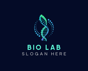 Biology - Genetic Medical DNA logo design