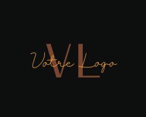 Upscale Luxury Boutique Logo