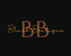 Upscale Luxury Boutique logo design