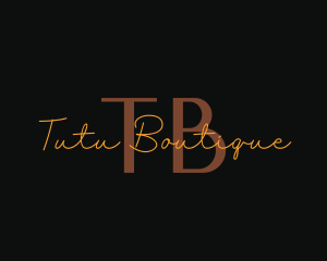 Upscale Luxury Boutique logo design