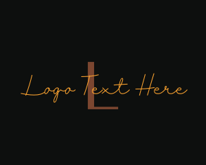 Minimalist - Upscale Luxury Boutique logo design