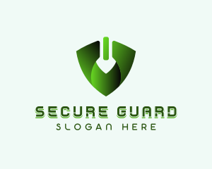 Cybersecurity - Tech Cyberspace Shield logo design