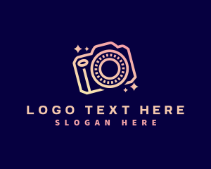 Mobile App - Camera Photography Gallery logo design