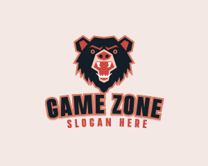 Angry Bear Esport logo design