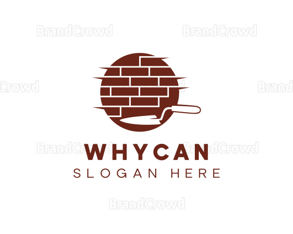 Brick Wall Masonry Logo