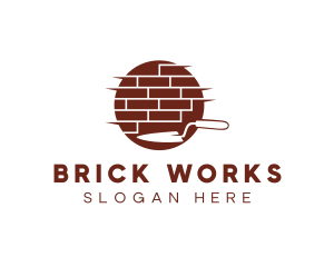 Brick Wall Masonry logo design